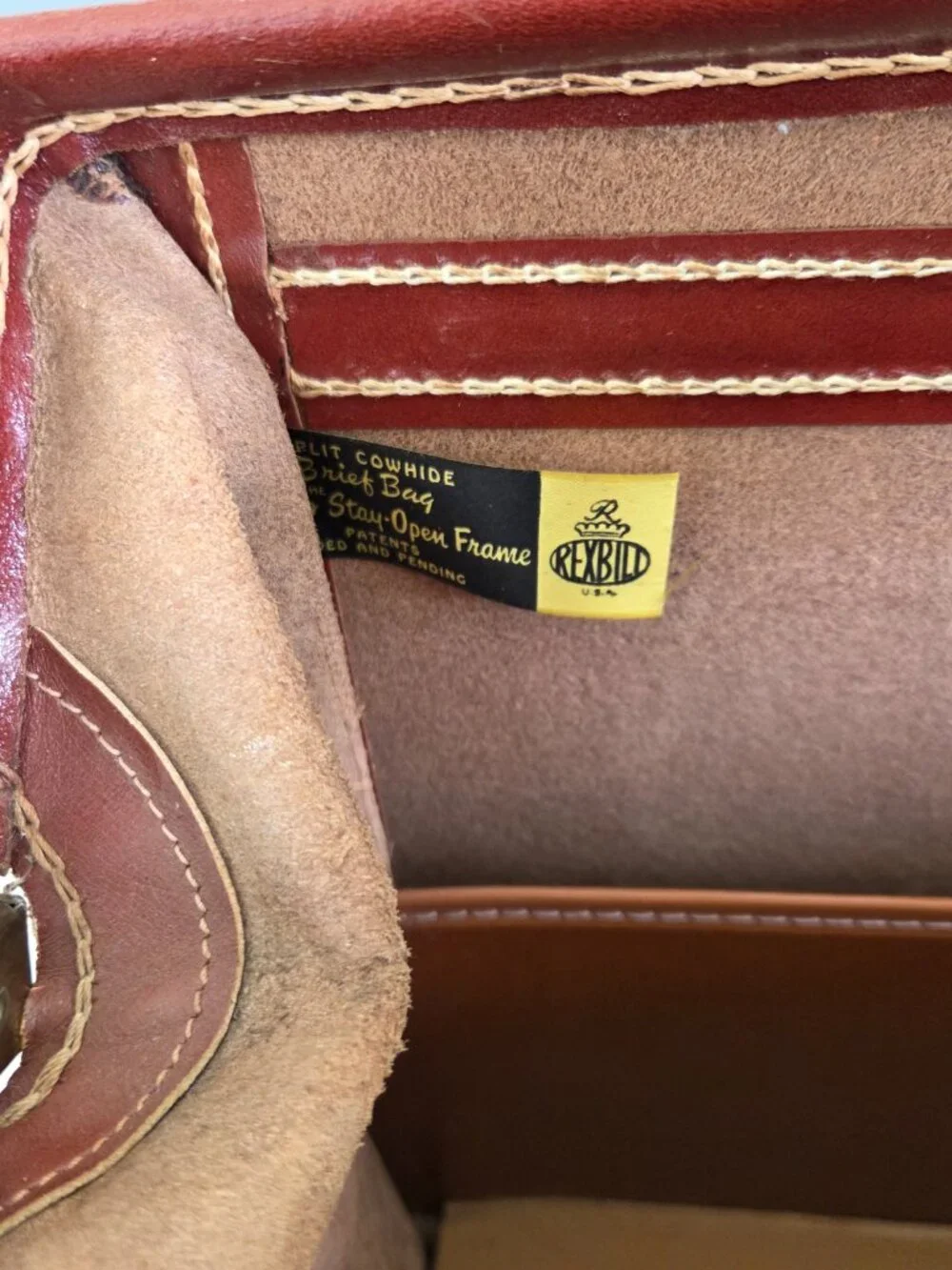Rexbilt leather attaché